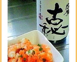 簡単！甘エビとたらこ☆作り方4写真