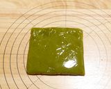 抹茶チョコの渦巻きマーブルパン作り方7写真
