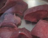 牛タンのワイン煮込み作り方1写真
