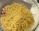 生クリーム使わないカルボナーラ作り方5写真