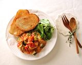 きゅうりとチキンのトマトソテー♪作り方8写真