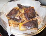 無水鍋を使って焼き魚作り方4写真