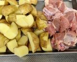 メインおかずに！新じゃがいもの照り煮作り方1写真