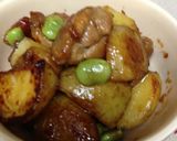 メインおかずに！新じゃがいもの照り煮作り方5写真