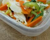 千切り野菜のレモン漬け作り方5写真