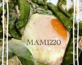 絹さやの卵とじ♪作り方4写真