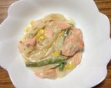 °.*鮭のクリーム煮*.°作り方5写真