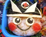 こどもの日キャラ弁（幼稚園）作り方5写真