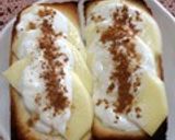 アップルシナモントースト　ヨーグルト味作り方6写真