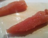 簡単たらこクリームパスタ( ¨̮ )作り方1写真