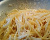 簡単たらこクリームパスタ( ¨̮ )作り方9写真