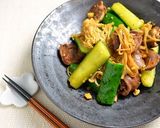 簡単！鶏ハツときゅうりの食べラー炒め作り方7写真