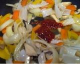 韓国料理 ウマ辛〜！辛〜いイカ炒め作り方7写真