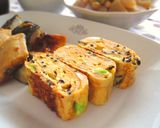 豆腐ハンバーグを目指した?お弁当卵焼き♪作り方4写真