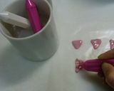 母の日に＊ケーキの飾り＊チョコの花作り方3写真