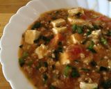 [減塩] 麻婆豆腐、トマト。作り方8写真