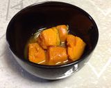 煮かぼちゃで、グラタンもどき作り方1写真