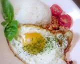 いなばとりそぼろとバジル缶でガパオライス作り方3写真
