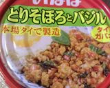 いなばとりそぼろとバジル缶でガパオライス作り方4写真