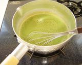 豆乳抹茶薬膳プリン作り方2写真