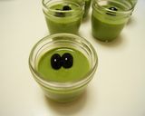 豆乳抹茶薬膳プリン作り方4写真