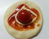 ミニトマト丸ごとパン作り方3写真