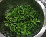 米沢の春の味。うこぎの切り和え作り方3写真