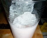 冷やし餡子ラテ　京都カフェ作り方2写真