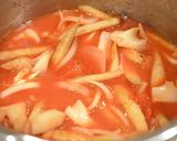 サラダ感覚！圧力鍋で根菜のトマト煮込み作り方2写真