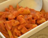 サラダ感覚！圧力鍋で根菜のトマト煮込み作り方4写真