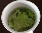 マグカップで一人分　春雨スープ作り方3写真