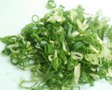 熱々◎月見豚キムチうどん作り方2写真