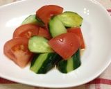 きゅうり・トマトで☆ポン酢サラダ作り方4写真