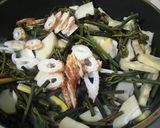 春の一品♪たけのことわらびの塩麹炒め作り方4写真