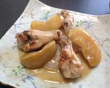 男の手羽先りんご煮作り方11写真