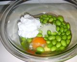 枝豆ゴロゴロ入り卵♬お弁当にもイイよ❤作り方1写真