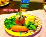 ＊鯉のぼりピックでこどもの日ご飯＊作り方5写真