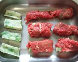 エスニック風おつまみ✿さつま揚げの牛肉巻作り方1写真