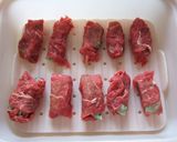エスニック風おつまみ✿さつま揚げの牛肉巻作り方2写真