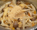 きのことごぼうの胡麻きんぴら作り方3写真