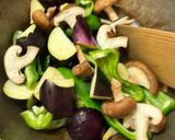 ぶりと野菜ときのこの味噌煮、精進8日目😻作り方4写真