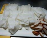 大根とさつま揚げの炒めもの作り方1写真