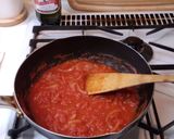 ナスとベーコンのトマトソーススパゲティ作り方4写真
