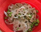 簡単！おつまみれんこん作り方4写真