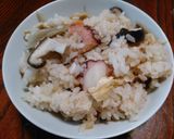 蛸入り五目炊き込みご飯作り方7写真