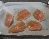 ささみのピリ辛マヨチーズ焼き♪作り方1写真