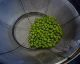 土鍋で紫えんどう豆ごはん　京都カフェ作り方5写真