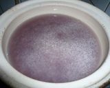 土鍋で紫えんどう豆ごはん　京都カフェ作り方8写真