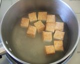 蕗と厚揚げの塩麹炊き✿作り方3写真