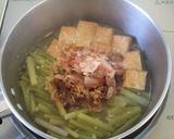 蕗と厚揚げの塩麹炊き✿作り方5写真